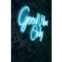 WALLXPERT Dekorativna rasveta Good Vibes Only 2 Blue - slika 1