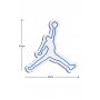 WALLXPERT Dekorativna rasveta Basketball Blue - slika 5