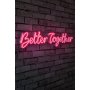 WALLXPERT Dekorativna rasveta Better Together Pink - slika 1