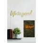 WALLXPERT Dekorativna rasveta Life Is Good Yellow - slika 3