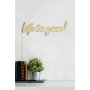 WALLXPERT Dekorativna rasveta Life Is Good Yellow - slika 4