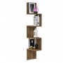 HANAH HOME Zidna polica Desaldo Walnut - slika 3
