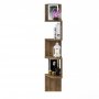 HANAH HOME Zidna polica Desaldo Walnut - slika 4