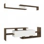 HANAH HOME TV polica Dream White Walnut (745DCD3018) - slika 4
