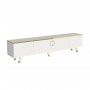 HANAH HOME TV polica Luxia White Gold (550ARN2146) - slika 5