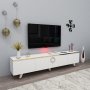 HANAH HOME TV polica Luxia White Gold (550ARN2146) - slika 1