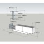 HANAH HOME TV polica Egemen White (745DCD3033) - slika 5