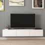 HANAH HOME TV polica Rigel Walnut (506MNR1101) - slika 1