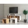 HANAH HOME TV polica Kutay White Teak (788DEC3003) - slika 2