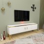 HANAH HOME TV polica Caprice White Gold (550ARN2163) - slika 1