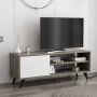 HANAH HOME TV polica Venga Dark Grey White (935CMN2308) - slika 1