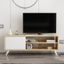 HANAH HOME TV polica Venga Oak White (935CMN2306) - slika 2