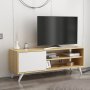 HANAH HOME TV polica Venga Oak White (935CMN2306) - slika 1