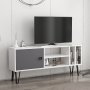 HANAH HOME TV polica Arven White Anthracite (935CMN2302) - slika 2