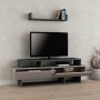 HANAH HOME TV polica Rela Light Mocha Anthracite (855DTE3012) - slika 1
