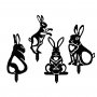WALLXPERT Rabbits - slika 1