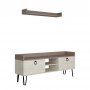 HANAH HOME TV polica Keday Light White Light Mocha (855DTE3053) - slika 1