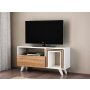 HANAH HOME TV polica Novella K2 White Walnut (756FRN3013) - slika 1
