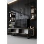 HANAH HOME TV polica Black Line Walnut Black (618BLY1141) - slika 3