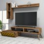 HANAH HOME TV polica Planet Walnut Yellow (845HCT3048) - slika 2