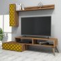 HANAH HOME TV polica Planet Walnut Yellow (845HCT3048) - slika 1