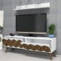HANAH HOME TV polica Nisan White (845HCT3042) - slika 2
