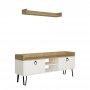 HANAH HOME TV polica Keday White Oak (855DTE3054) - slika 3