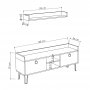 HANAH HOME TV polica Keday White Oak (855DTE3054) - slika 4