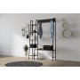 HANAH HOME Marken Anthracite (cipelarnik sa policama) - slika 3