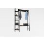 HANAH HOME Marken Anthracite (cipelarnik sa policama) - slika 1