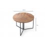 HANAH HOME Trpezarijski sto 974NMB1162 - slika 5
