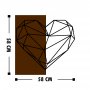 WALLXPERT Zidna dekoracija Heart 899SKL1338 - slika 3