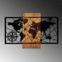 WALLXPERT Zidna dekoracija World Map 3 M - slika 4