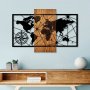 WALLXPERT Zidna dekoracija World Map 3 M - slika 1