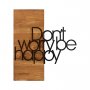 WALLXPERT Zidna dekoracija Dont Wory Be Happy - slika 4