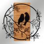 WALLXPERT Zidna dekoracija Birds In Love 1 - slika 4