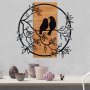 WALLXPERT Zidna dekoracija Birds In Love 1 - slika 1