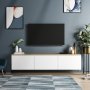 HANAH HOME TV polica Neon White (382NRC1108) - slika 3