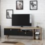 HANAH HOME TV polica Parion Black (382NRC1107) - slika 2