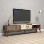 HANAH HOME TV polica Milan Walnut White Marble (845HCT3094) - slika 2