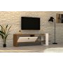 HANAH HOME TV polica Gaye Walnut White (835PUQ3025) - slika 2