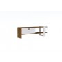 HANAH HOME TV polica Gaye Walnut White (835PUQ3025) - slika 5