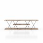 HANAH HOME TV polica Canaz Black Walnut (854KLN3019) - slika 3