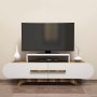 HANAH HOME TV polica Rose Walnut White (845HCT3049) - slika 1