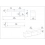 HANAH HOME TV polica Nexera Walnut Black (788DEC4033) - slika 5