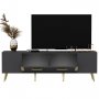 HANAH HOME TV polica Detas Anthracite Gold (475OLV1138) - slika 5