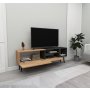HANAH HOME TV polica Alba Atlantic Pine Anthracite (550ARN2962) - slika 2