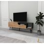 HANAH HOME TV polica Alba Atlantic Pine Anthracite (550ARN2962) - slika 3
