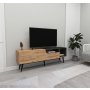 HANAH HOME TV polica Alba Atlantic Pine Anthracite (550ARN2962) - slika 1