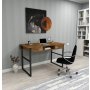 HANAH HOME Radni sto Allen Walnut - slika 1